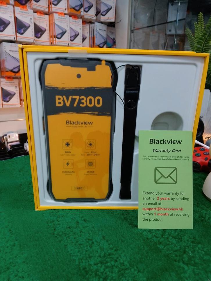Blackview BV7300 – Neuf (256 GB / 128 GB) – 4G, Telecommunicatie, Mobiele telefoons | Telefoon-opladers, Ophalen of Verzenden