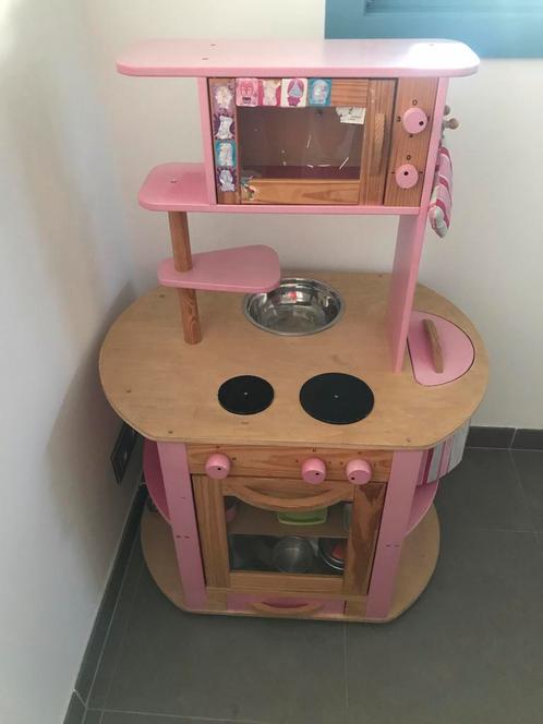 Houten keuken, Kinderen en Baby's, Speelgoed | Poppenhuizen, Gebruikt, Ophalen