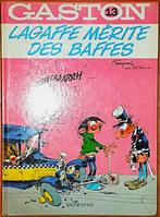 GASTON 13a. Lagaffe mérite des baffes R/1979, Eén stripboek, Ophalen of Verzenden, Gelezen, André Franquin