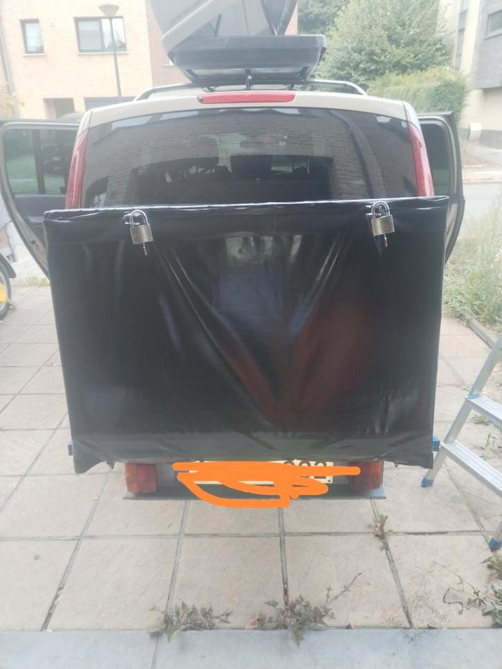 Coffre sur attache remorque voir description, Auto diversen, Bagagerekken, Zo goed als nieuw, Ophalen