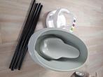 Babybad met staander en babyzitje bad, Kinderen en Baby's, Badjes en Verzorging, Ophalen of Verzenden, Gebruikt, Badje