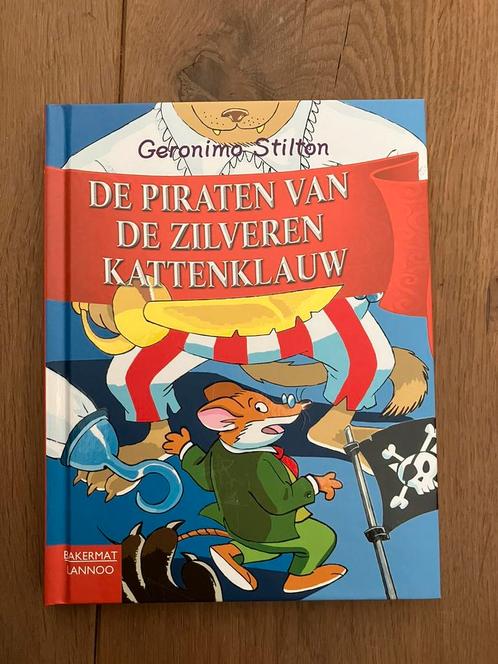 Geronimo Stilton - 3- De piraten van de Zilveren Kattenklauw, Boeken, Kinderboeken | Jeugd | onder 10 jaar, Zo goed als nieuw