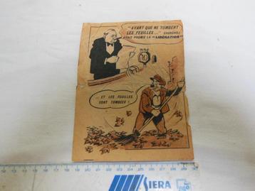 Origineel Duits pamflet voor gealieerde troepen SKORPION beschikbaar voor biedingen