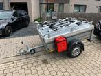 TE HUUR , bagagewagen met 4 thule fietsrekken, Auto diversen, Aanhangers en Bagagewagens, Ophalen, Zo goed als nieuw