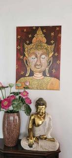 Kunst Boeddha op doek, Antiek en Kunst, Ophalen