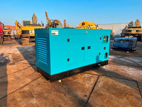 Ricardo 100KVA (80KW) SILENT GENERATOR 3 PHASE 50HZ 400V, Zakelijke goederen, Machines en Bouw | Aggregaten