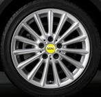 Mini naaf embleem logo set velg 56mm bright yellow nieuw 361, Auto-onderdelen, Gebruikt, -, Ophalen of Verzenden, Mini