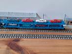 Fleischmann piccolo 2 x autotransport DB, Hobby en Vrije tijd, Modeltreinen | N-Spoor, Ophalen of Verzenden, Fleischmann