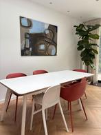 Uittrekbare eettafel, Huis en Inrichting, Tafels | Eettafels, Ophalen, Overige materialen, Gebruikt, 200 cm of meer