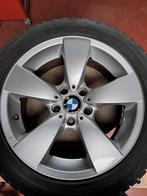 BMW 520 (E60) winterbanden op velg, Auto-onderdelen, Banden en Velgen, Ophalen, Gebruikt, Banden en Velgen, 17 inch