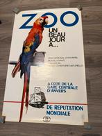 Originale poster Zoo Antwerpen NMBS, Verzamelen, Ophalen of Verzenden, Zo goed als nieuw