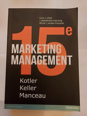 Marketing management 15e