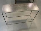 IJzeren console, Huis en Inrichting, Tafels | Sidetables, Ophalen of Verzenden, Zo goed als nieuw