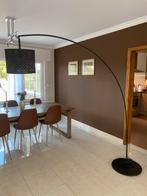 Ikea vloerlamp (SKAFTET) met lampenkap (NYMÖ), Huis en Inrichting, Ophalen, Gebruikt, 150 tot 200 cm