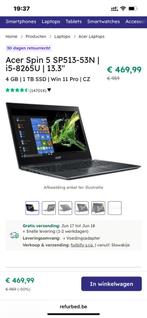 Acer laptop 2in1 weg = weg werkt goed, Computers en Software, Chromebooks, Ophalen, Zo goed als nieuw