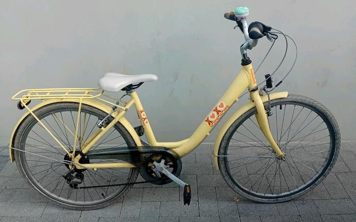 Meisjesfiets BFK XOXO alu 26inch 6speed NIEUWPRIJS 399€ 🚴‍♂, Fietsen en Brommers, Fietsen | Meisjes, Gebruikt, 26 inch of meer