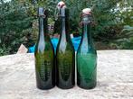 Oude vintage bierflessen brouwerij Lesoye Keumiée, Verzamelen, Biermerken, Ophalen of Verzenden, Gebruikt