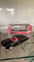 1963 Ford Thunderbird 1:18 Anson nickel en boîte, Hobby & Loisirs créatifs, Voiture, Anson, Neuf