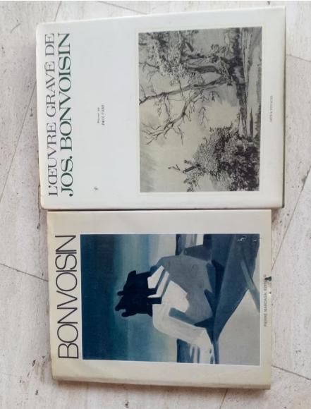 livre peinture- gravure BONVOISIN, Enlèvement ou Envoi