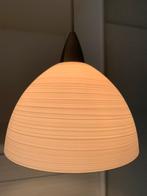 Aura white halogeen hanglamp in glas/inox, Ophalen of Verzenden, Zo goed als nieuw, Glas, Minder dan 50 cm