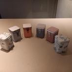 Theepotjes, Huis en Inrichting, Keuken | Potten en Pannen, Ophalen, Zo goed als nieuw, Aluminium, Pot, Bus of Blik