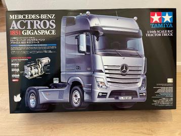 Tamiya 1/14 Mercedes Actros RC Vrachtwagen #56335 beschikbaar voor biedingen