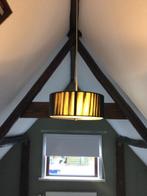 Zeer decoratieve kroonluchter met allogene lampen, Huis en Inrichting, Lampen | Kroonluchters, Ophalen, Zo goed als nieuw, Glas