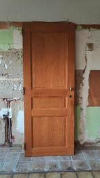 Eiken deur, Doe-het-zelf en Bouw, Deuren en Vliegenramen, Ophalen, Gebruikt, Minder dan 80 cm, Binnendeur