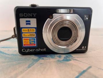 Sony Cybershot DSC-W100 8.1MP beschikbaar voor biedingen