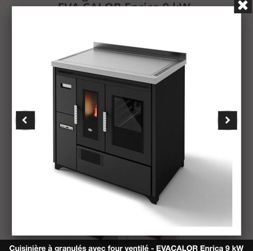 Poêle / cuisinière à pellets - pellets kachel fornuis, Huis en Inrichting, Overige Huis en Inrichting, Gebruikt, Ophalen