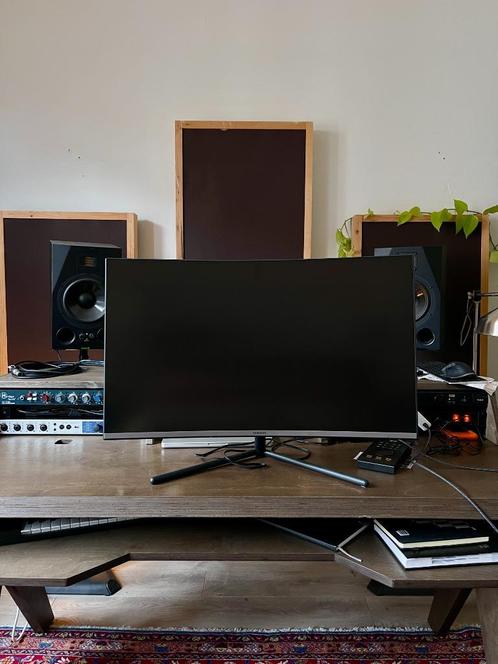 Samsung 32" 4K UHD Curved Monitor 60hz, Audio, Tv en Foto, Televisies, Zo goed als nieuw, 80 tot 100 cm, 4k (UHD), Samsung, Ophalen