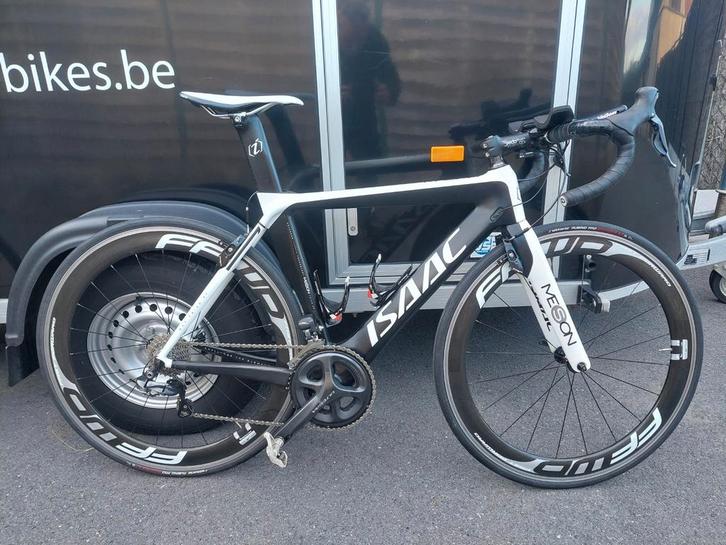 Triatlon / tijdritfiets Isaac Meson act triade 40 fiets, Fietsen en Brommers, Fietsen | Racefietsen, Zo goed als nieuw, Carbon