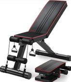 Halterbank, Sport en Fitness, Ophalen, Kunststof, Rug