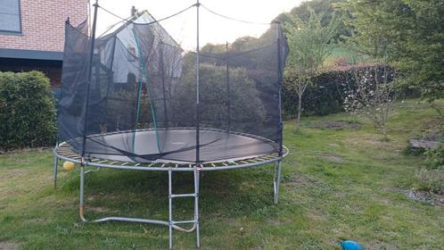 trampoline, Kinderen en Baby's, Speelgoed | Buiten | Trampolines, Gebruikt, Ophalen