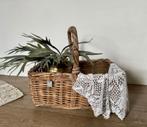 rotan mand van "1915" met hengsel  -  zo goed als nieuw, Mand, Ophalen of Verzenden, Zo goed als nieuw, Riet