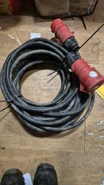Krachtstroomkabel 32A 5g4 verlangkabel 400v, Doe-het-zelf en Bouw, Elektriciteit en Kabels, Ophalen of Verzenden, Zo goed als nieuw