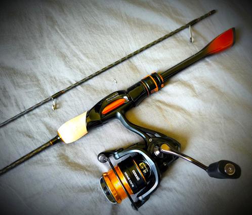 Hengel UL Solomon 168 cm + haspel 1000 + nylon 16/100, Watersport en Boten, Hengelsport | Algemeen, Nieuw, Complete hengel, Ophalen of Verzenden