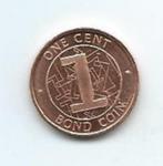 Zimbabwe, 1 Cent 2014 (BOND COIN)., Timbres & Monnaies, Monnaies | Afrique, Zimbabwe, Enlèvement ou Envoi, Monnaie en vrac