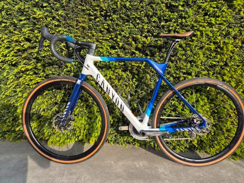 Canyon Inflite CF SLX gravelbike team edition maat M, Fietsen en Brommers, Fietsen | Racefietsen, Zo goed als nieuw, Ophalen