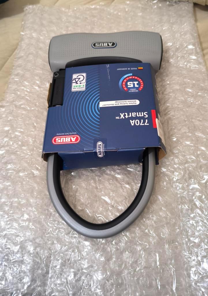 Antivol intelligent Abus 770a smartx neuf, Fietsen en Brommers, Fietsaccessoires | Fietssloten, Alarm, Ophalen