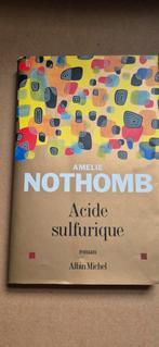 Roman Acide sulfurique A. Nothomb, Boeken