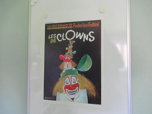 Affiche du film The CLOWNS, Collections, Posters & Affiches, Comme neuf, Cinéma et TV, A1 jusqu'à A3, Rectangulaire vertical, Envoi