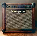 Versterker Behringer Ultracoustic AT 108, Comme neuf, Guitare, Moins de 50 watts, Enlèvement