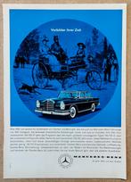 Mercedes advertentie begin jaren 1960. 24cm x 33cm, Boeken, Auto's | Folders en Tijdschriften, Ophalen of Verzenden, Zo goed als nieuw