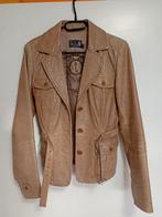 RIVER WOODS LEREN DAMES JACKET, River Woods, Ophalen of Verzenden, Zo goed als nieuw, Maat 38/40 (M)