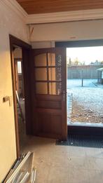 Retro eiken deuren, Doe-het-zelf en Bouw, Deuren en Vliegenramen, Ophalen, Zo goed als nieuw