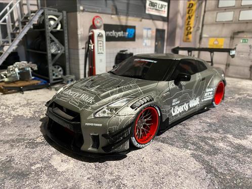 1:18 Nissan GTR R35 LBWK - nieuw in doos, Hobby en Vrije tijd, Modelauto's | 1:18, Auto, Solido, Ophalen of Verzenden