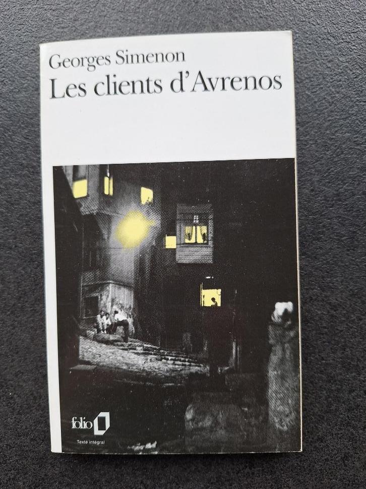 Les clients d'Avrenos - Georges Simenon, Boeken, Detectives, Gelezen, Ophalen of Verzenden