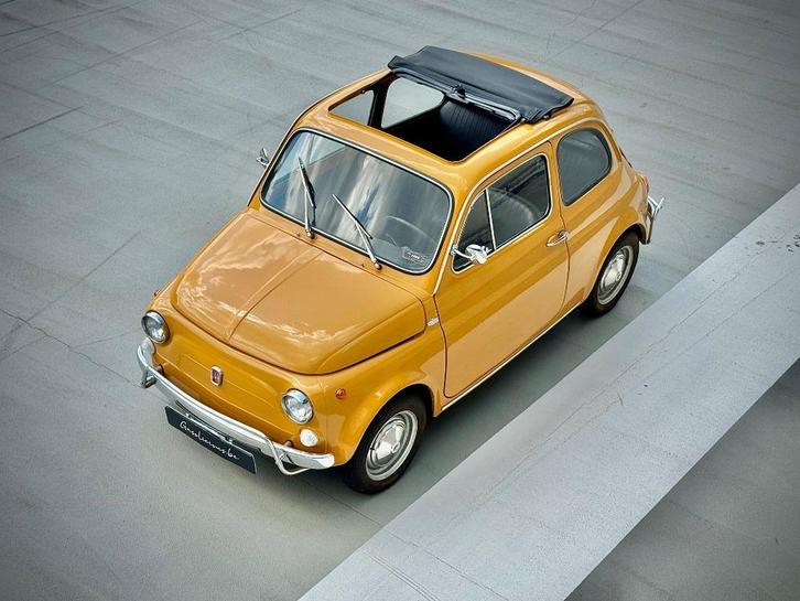 Fiat 500L - 1971 - Volledig gerestaureerd!, Auto's, Fiat, Bedrijf, Te koop, Open dak, Benzine, Berline, 2 deurs, Handgeschakeld