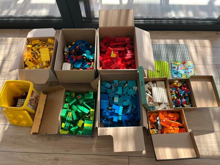 Duplo blokken pakket, Kinderen en Baby's, Speelgoed | Duplo en Lego, Zo goed als nieuw, Duplo, Ophalen